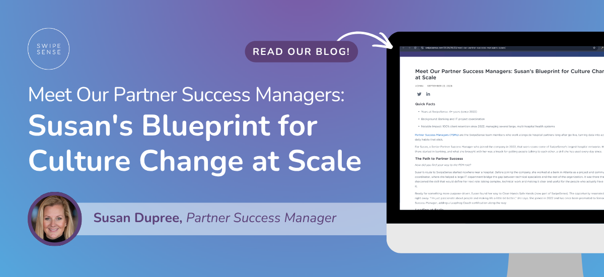 SwipeSense Susan Dupree Partner Success Manager Social Graphic